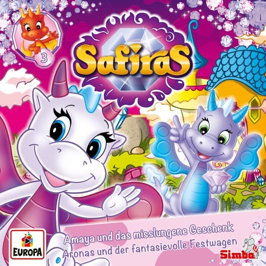 Tonie-Figur Amaya und das misslungene Geschenk / Aronas und der fantasievolle Festwagen aus der Serie Safiras