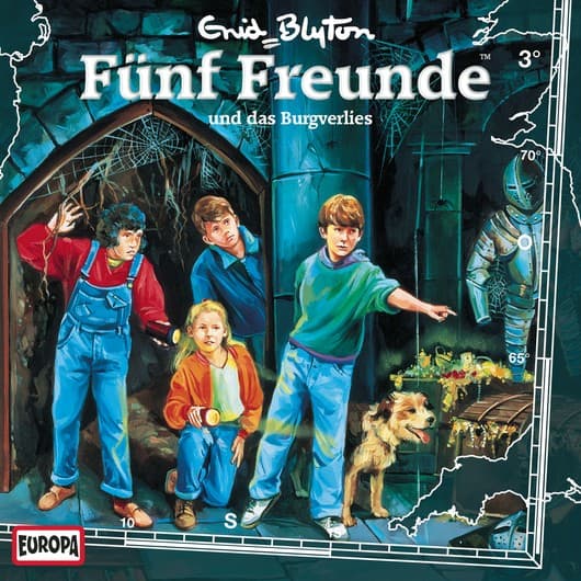 Tonie-Figur und das Burgverlies aus der Serie Fünf Freunde