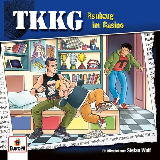 Tonie-Figur Raubzug im Casino aus der Serie TKKG