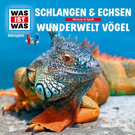 Tonie-Figur Schlangen & Echsen / Wunderwelt Vögel aus der Serie WAS IST WAS