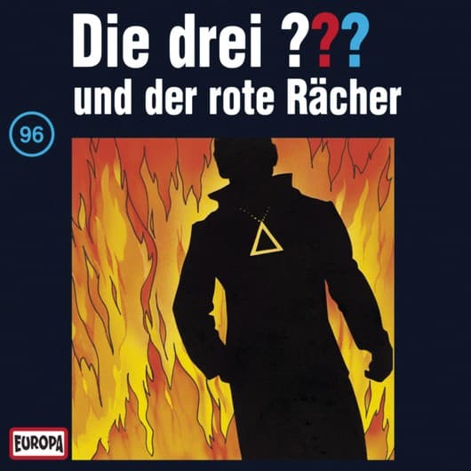 Tonie-Figur und der rote Rächer aus der Serie Die drei ???
