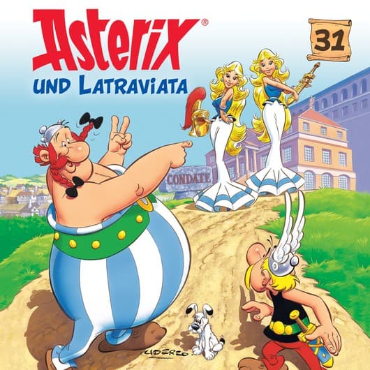 Tonie-Figur Asterix und Latraviata aus der Serie Asterix