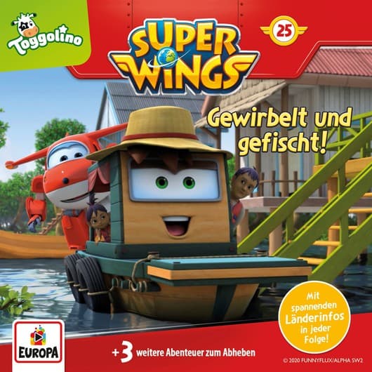 Tonie-Figur Gewirbelt und gefischt! aus der Serie Super Wings