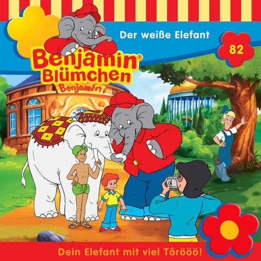 Tonie-Figur Der weiße Elefant aus der Serie Benjamin Blümchen