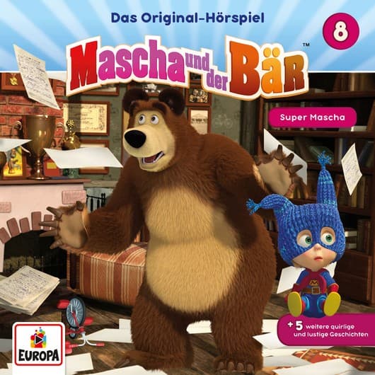 Tonie-Figur Super Mascha aus der Serie Mascha und der Bär