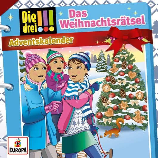 Tonie-Figur Adventskalender - Das Weihnachtsrätsel aus der Serie Die drei !!!