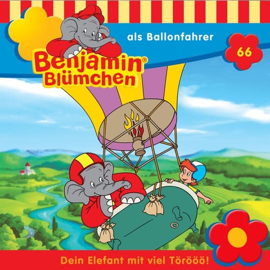Tonie-Figur als Ballonfahrer aus der Serie Benjamin Blümchen