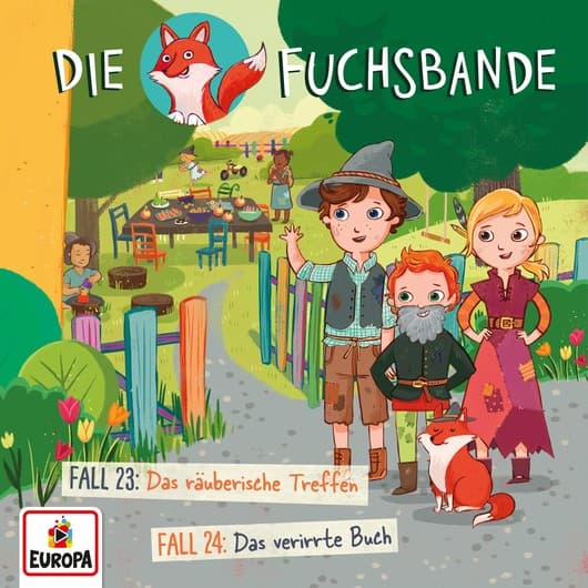 Tonie-Figur Fall 23: Das räuberische Treffen / Fall 24: Das verirrte Buch aus der Serie Die Fuchsbande
