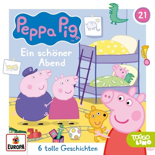 Tonie-Figur Ein schöner Abend aus der Serie Peppa Pig