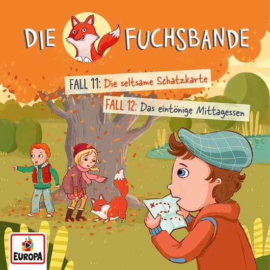 Tonie-Figur Fall 11: Die seltsame Schatzkarte / Fall 12: Das eintönige Mittagessen aus der Serie Die Fuchsbande