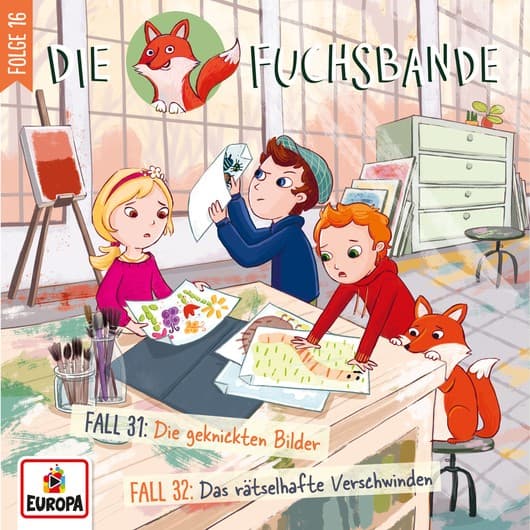 Tonie-Figur Fall 31: Die geknickten Bilder / Fall 32: Das rätselhafte Verschwinden aus der Serie Die Fuchsbande