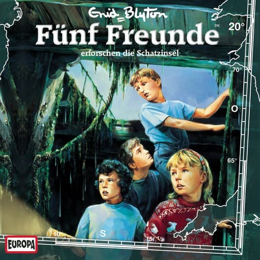 Tonie-Figur erforschen die Schatzinsel aus der Serie Fünf Freunde