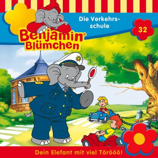 Tonie-Figur Die Verkehrsschule aus der Serie Benjamin Blümchen