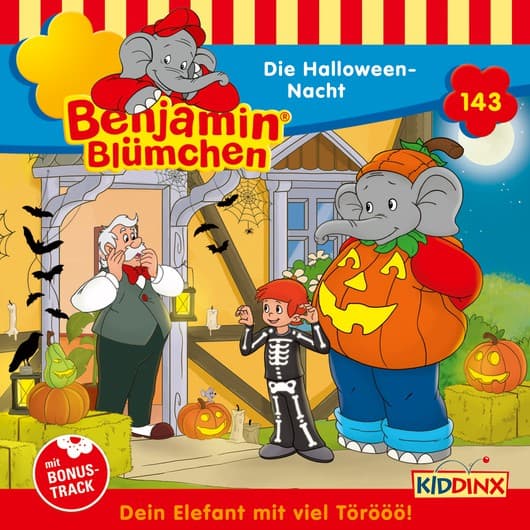 Tonie-Figur Die Halloween-Nacht aus der Serie Benjamin Blümchen