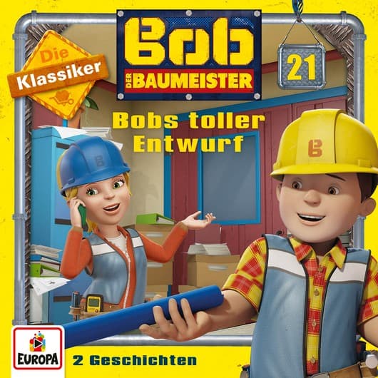 Tonie-Figur Bobs toller Entwurf aus der Serie Bob der Baumeister (Die Klassiker)