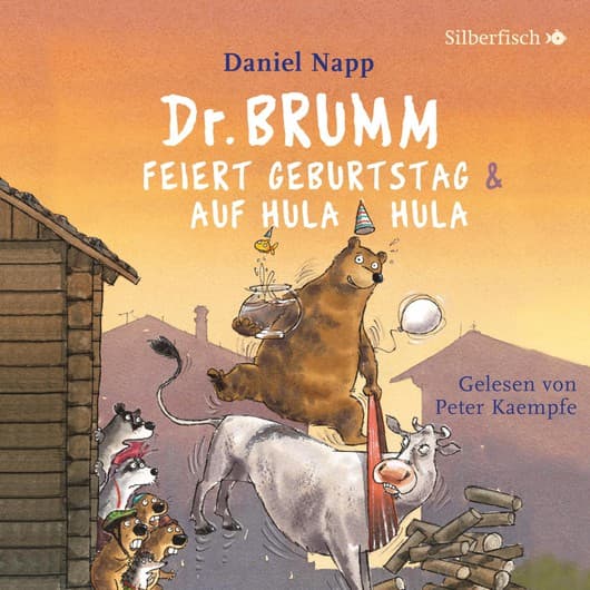 Tonie-Figur Dr. Brumm feiert Geburtstag / Dr. Brumm auf Hula Hula aus der Serie Dr. Brumm