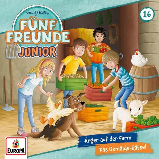 Tonie-Figur Folge 16: Ärger auf der Farm/Das Gemälde-Rätsel aus der Serie Fünf Freunde Junior