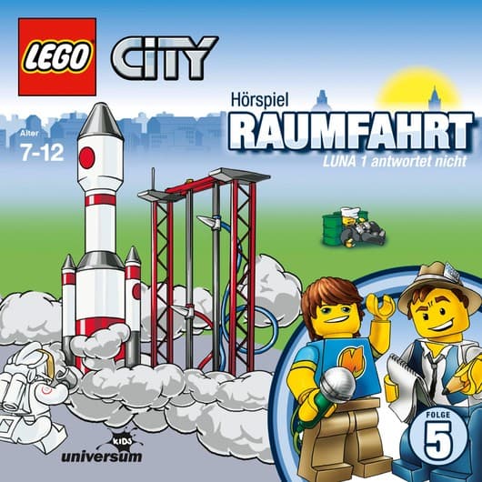 Tonie-Figur Folge 5 - Raumfahrt - LUNA 1 antwortet nicht aus der Serie LEGO City