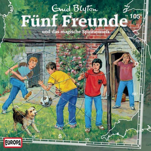 Tonie-Figur und das magische Spinnennetz aus der Serie Fünf Freunde