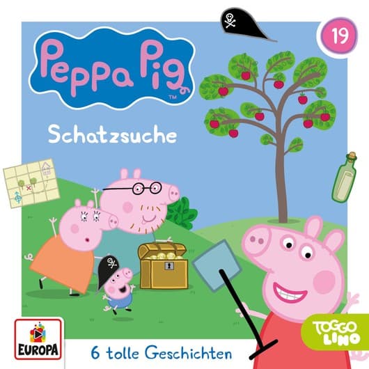 Tonie-Figur Schatzsuche aus der Serie Peppa Pig
