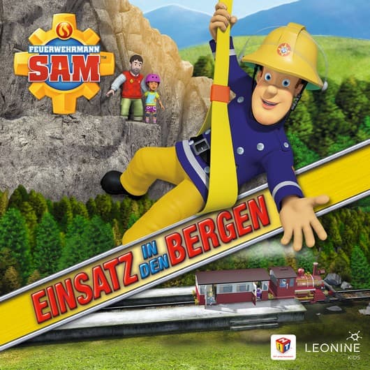Tonie-Figur Einsatz in den Bergen aus der Serie Feuerwehrmann Sam
