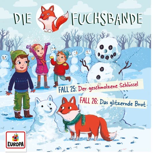 Tonie-Figur Fall 25: Der geschmolzene Schlüssel / Fall 26: Das glitzernde Brot aus der Serie Die Fuchsbande