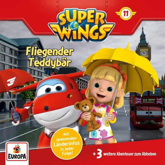 Tonie-Figur Fliegender Teddybär aus der Serie Super Wings