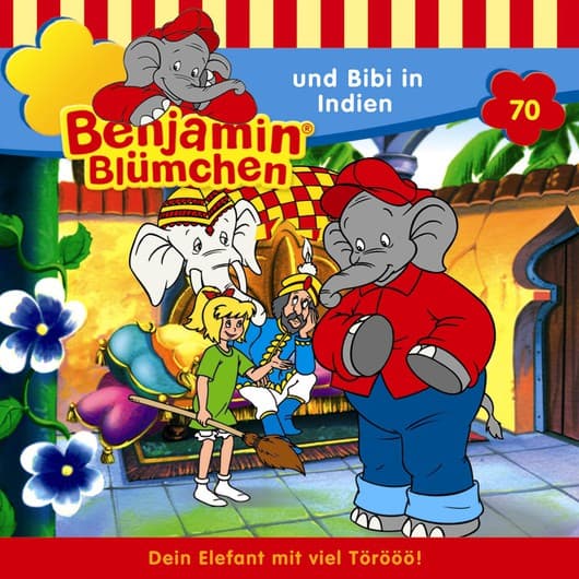 Tonie-Figur und Bibi in Indien aus der Serie Benjamin Blümchen