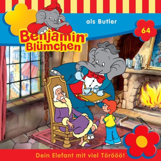 Tonie-Figur als Butler aus der Serie Benjamin Blümchen