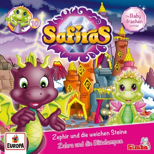 Tonie-Figur Zephir und die weichen Steine / Zahra und die Blitzlampen aus der Serie Safiras