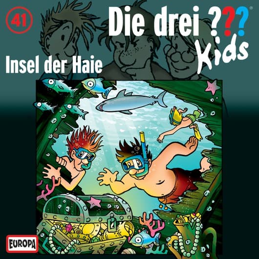 Tonie-Figur Insel der Haie aus der Serie Die drei ??? Kids