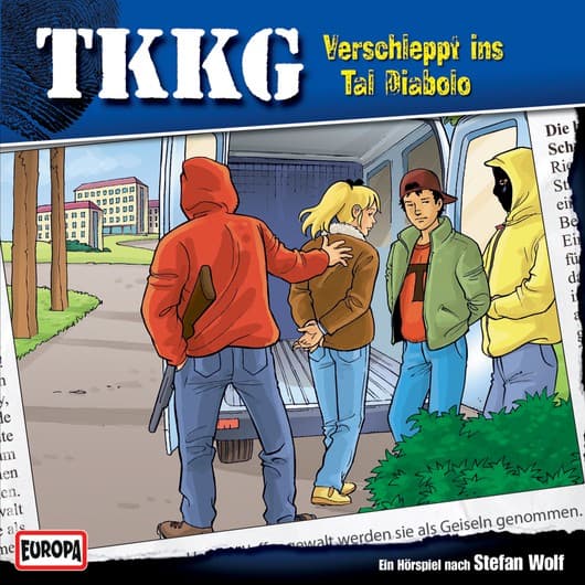 Tonie-Figur Verschleppt ins Tal Diabolo aus der Serie TKKG