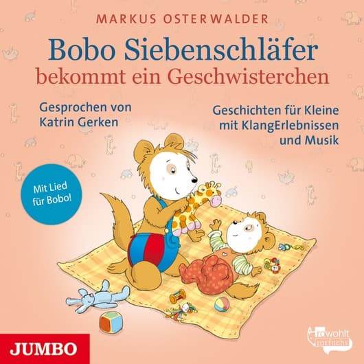 Tonie-Figur Bobo Siebenschläfer bekommt ein Geschwisterchen aus der Serie Bobo Siebenschläfer