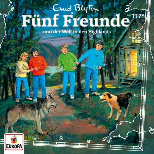 Tonie-Figur und der Wolf in den Highlands aus der Serie Fünf Freunde