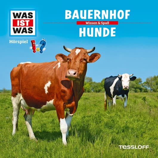 Tonie-Figur Bauernhof / Hunde aus der Serie WAS IST WAS