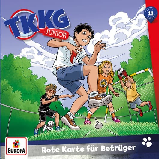 Tonie-Figur Rote Karte für Betrüger aus der Serie TKKG Junior