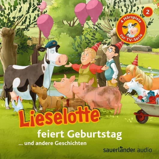 Tonie-Figur Band 2: Lieselotte feiert Geburtstag aus der Serie Lieselotte Filmhörspiele