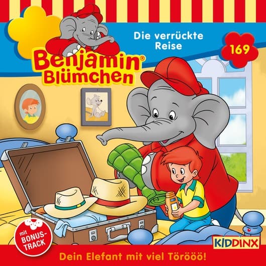 Tonie-Figur Benjamin Blümchen, Folge 169: Die verrückte Reise aus der Serie Benjamin Blümchen