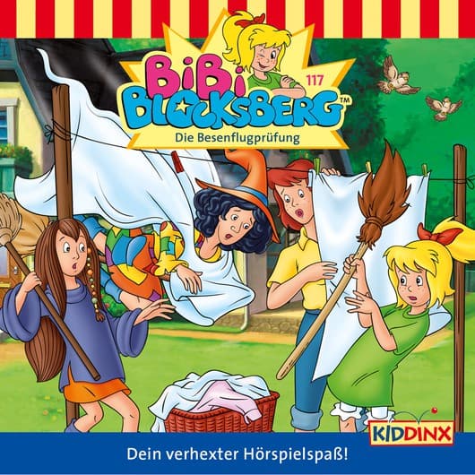 Tonie-Figur Die Besenflugprüfung aus der Serie Bibi Blocksberg