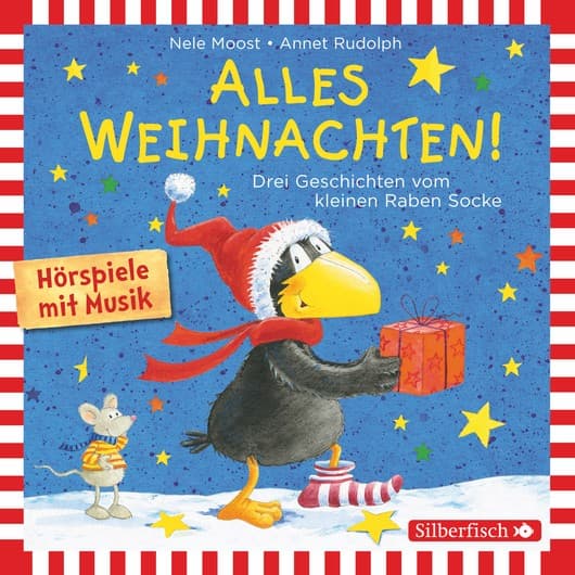 Tonie-Figur Alles Weihnachten!: Alles Advent!, Alles gebacken!, Alles verschenkt! aus der Serie Der kleine Rabe Socke