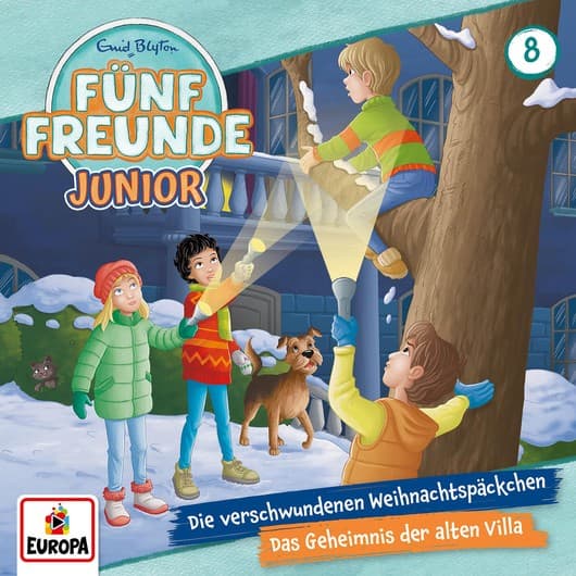 Tonie-Figur Folge 8: Die verschwundenen Weihnachtspäckchen/Das Geheimnis der alten Villa aus der Serie Fünf Freunde Junior