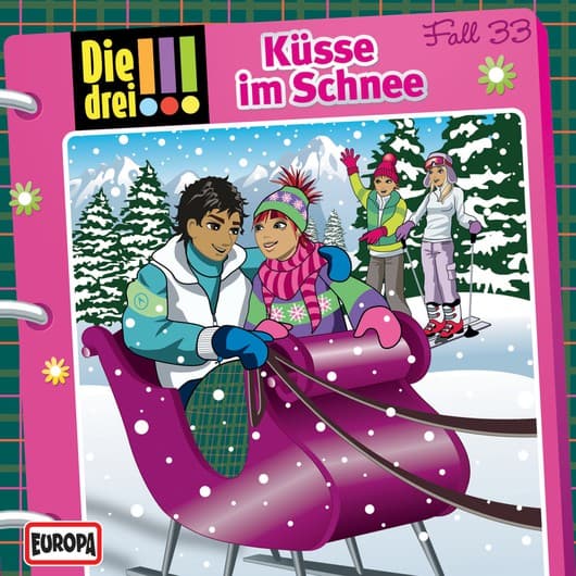 Tonie-Figur Küsse im Schnee aus der Serie Die drei !!!