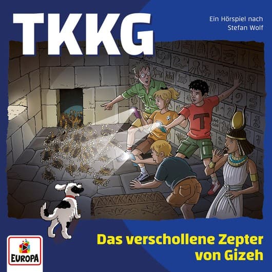 Tonie-Figur Folge 240: Das verschollene Zepter von Gizeh aus der Serie TKKG