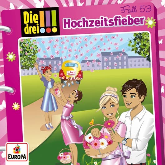 Tonie-Figur Hochzeitsfieber aus der Serie Die drei !!!