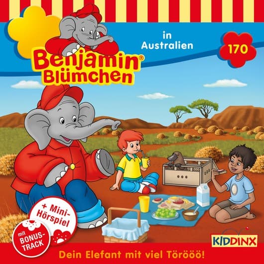 Tonie-Figur Benjamin Blümchen, Folge 170: in Australien aus der Serie Benjamin Blümchen