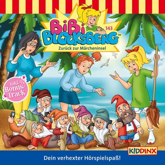 Tonie-Figur Zurück zur Märcheninsel aus der Serie Bibi Blocksberg