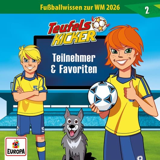 Tonie-Figur WM 2026-Wissen 02 - Teilnehmer & Favoriten aus der Serie Teufelskicker