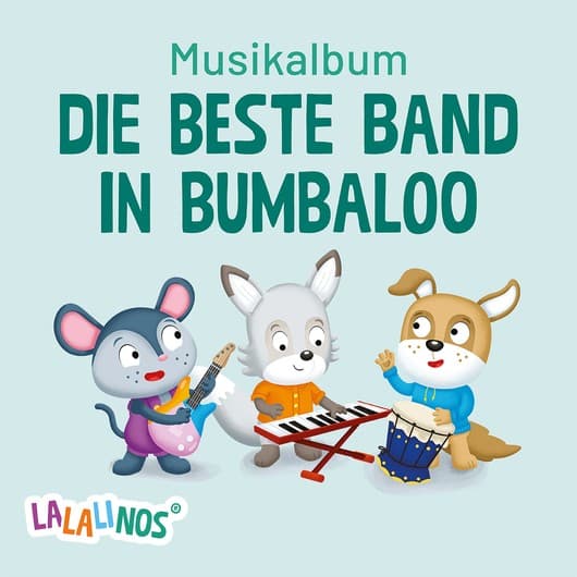 Tonie-Figur Die beste Band in Bumbaloo - Das Musikalbum aus der Serie Lalalinos