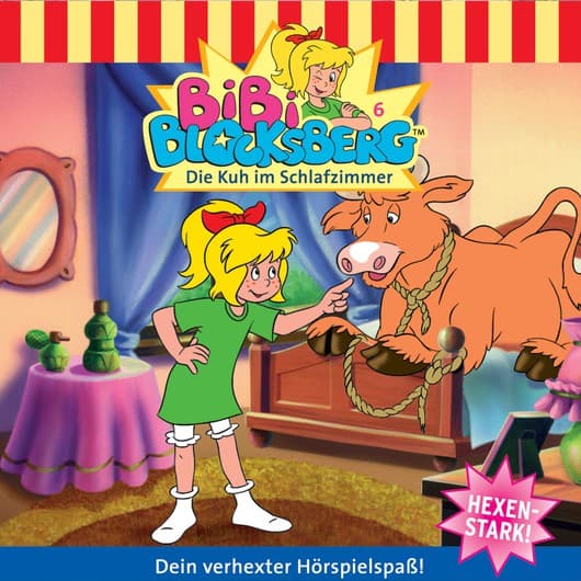 Tonie-Figur Die Kuh im Schlafzimmer aus der Serie Bibi Blocksberg