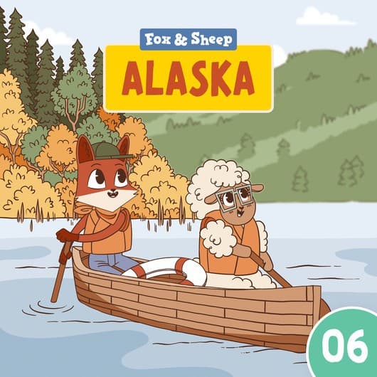 Tonie-Figur Alaska aus der Serie Rund um die Welt mit Fuchs und Schaf